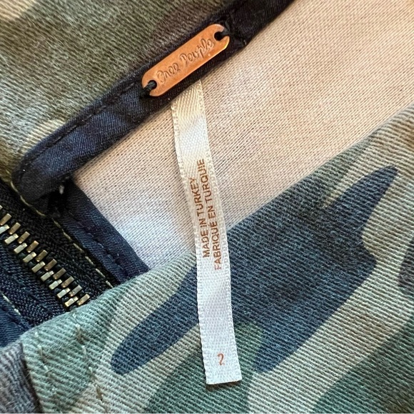 Free People Camouflage Mini Skirt - Picture 6 of 9